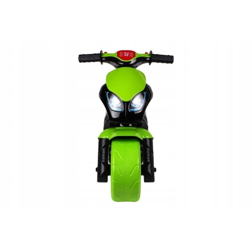 Jeździk, motocykl dla dzieci, motor Czarny, Zielony 6474